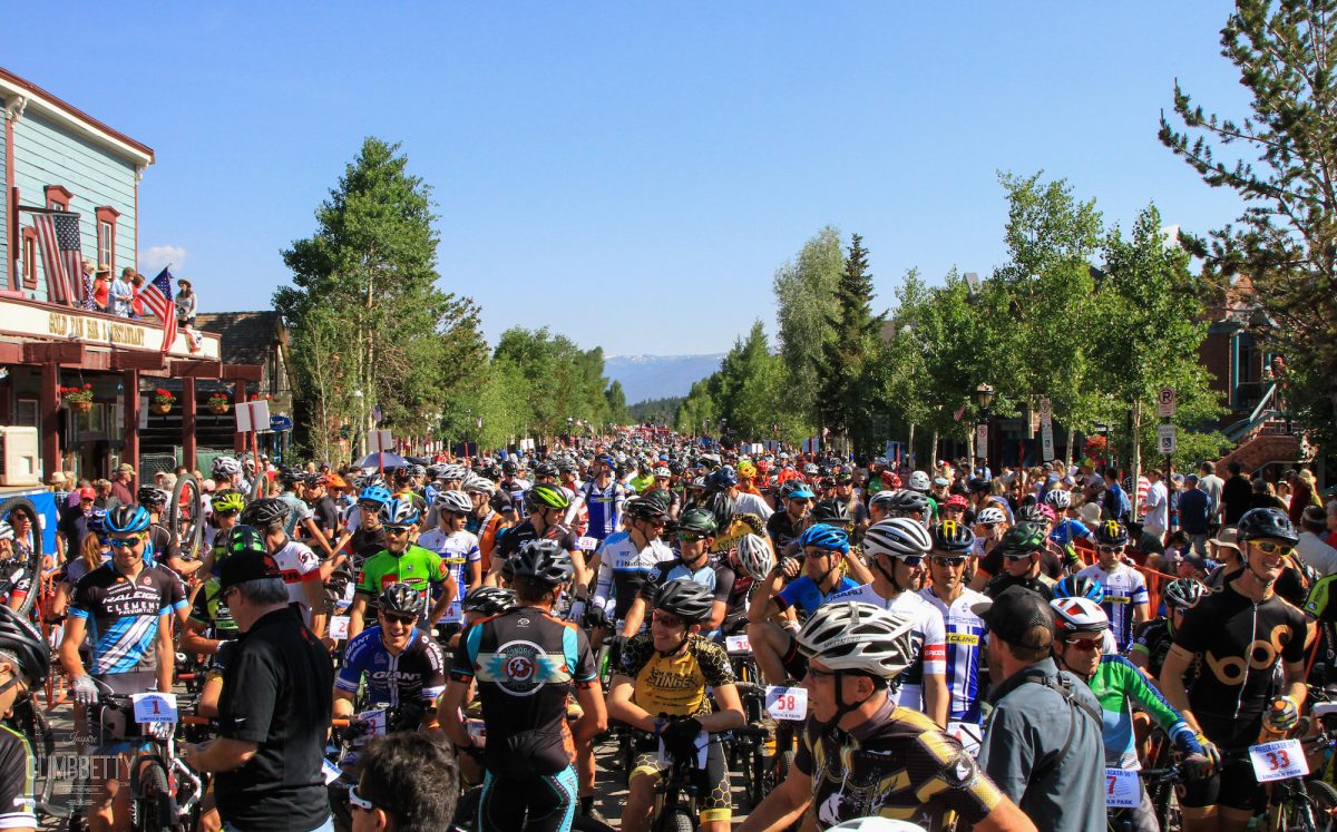 Firecracker 50 Start 2016 Moderate Trail Ride in Breckenridge the Firecracker 50